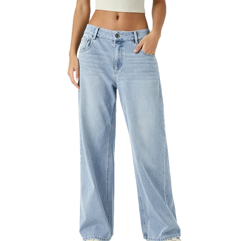 Vaqueros Wide-Leg Ajuste Relajado
