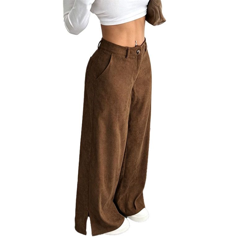 Pantalón Wide-Leg de Tiro Alto