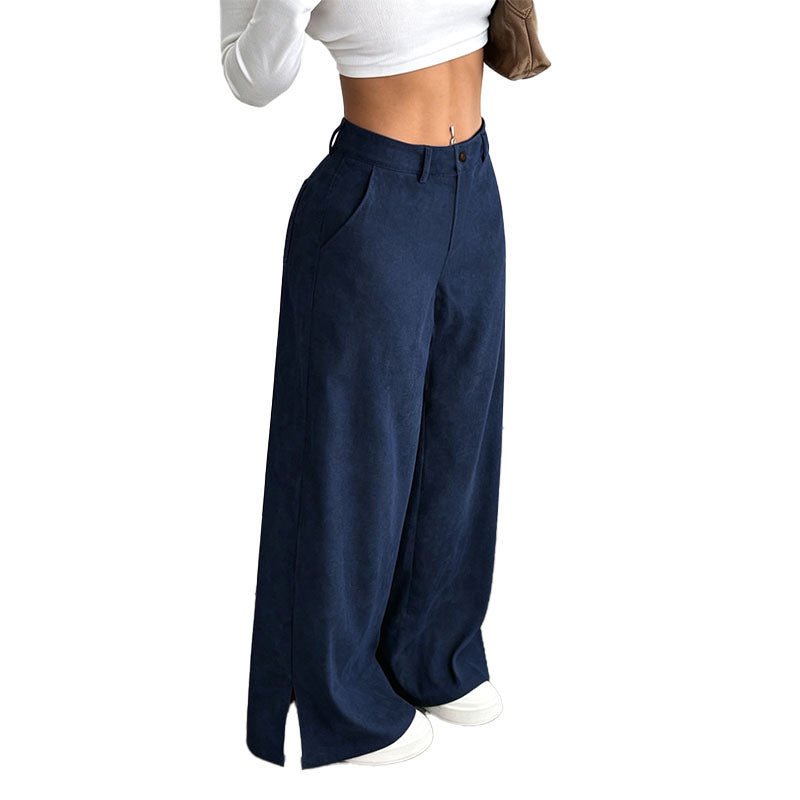 Pantalón Wide-Leg de Tiro Alto
