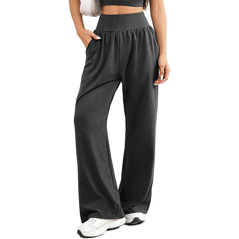 Pantalón Wide-Leg Lounge de Tiro Alto