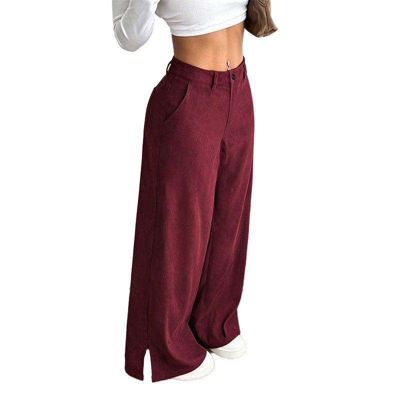 Pantalón Wide-Leg de Tiro Alto
