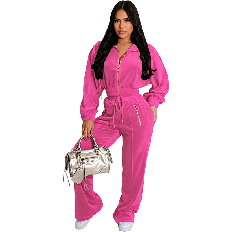 Conjunto Casual Dos Piezas con Cremallera
