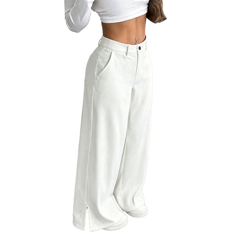Pantalón Wide-Leg de Tiro Alto