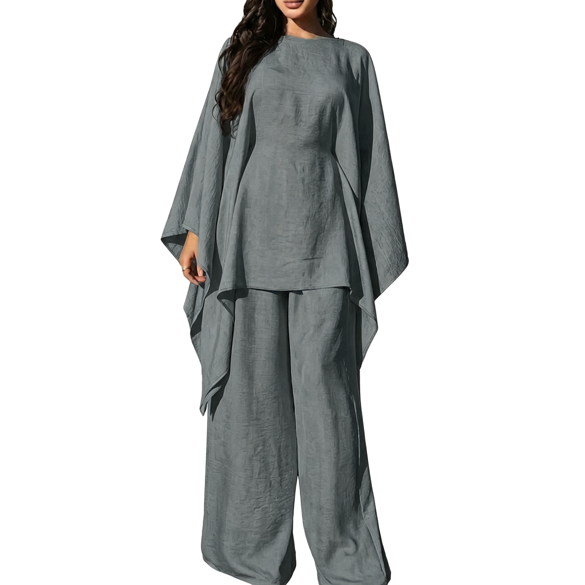 Conjunto Elegante Dos Piezas Oversize
