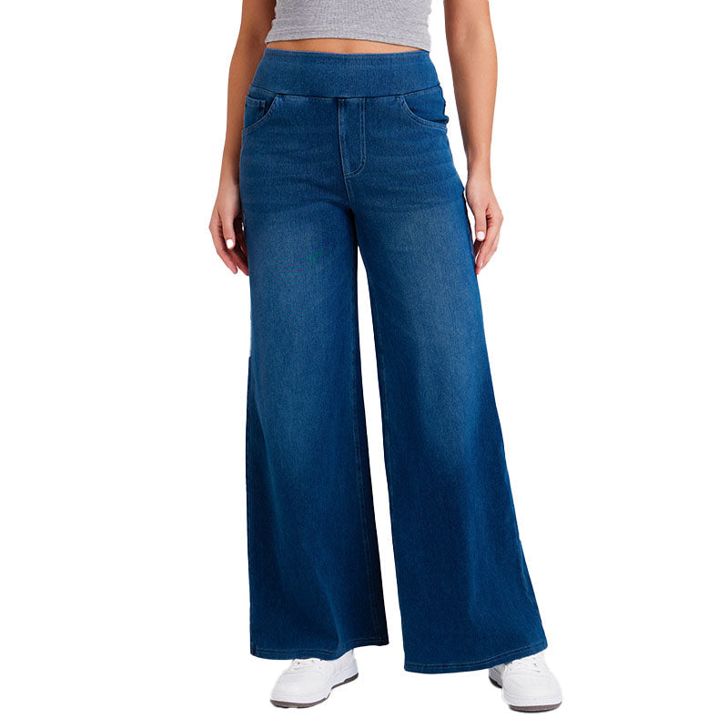 Vaqueros Wide-Leg de Tiro Alto