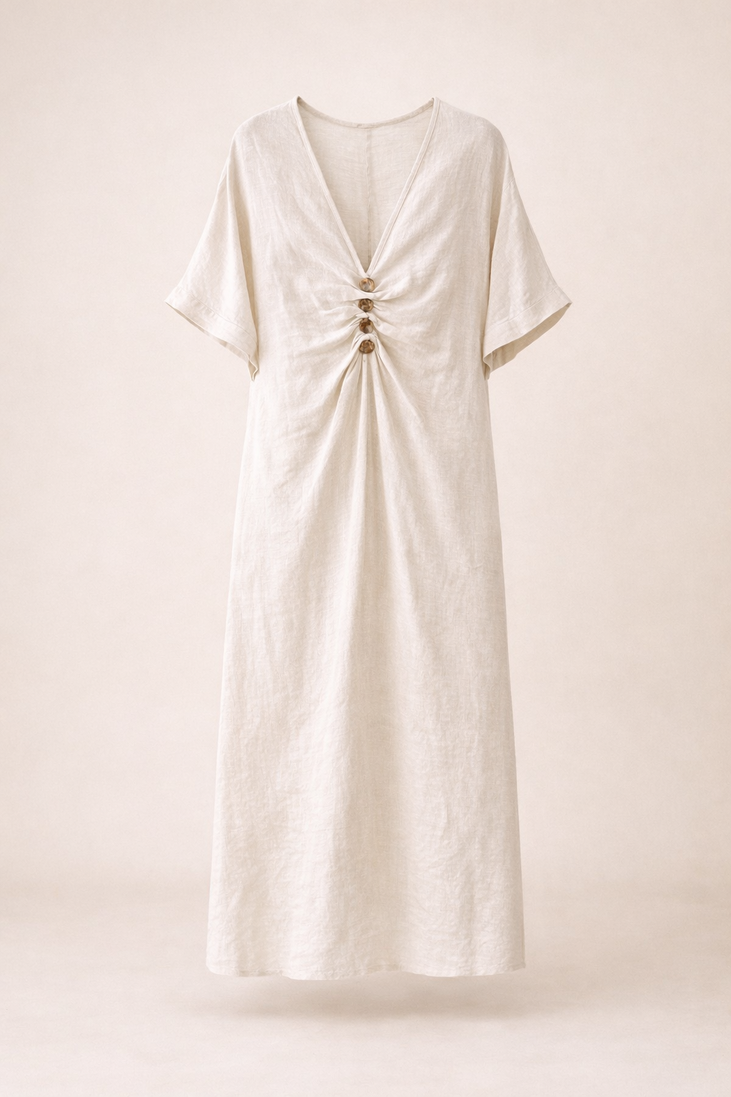Aura linen dress