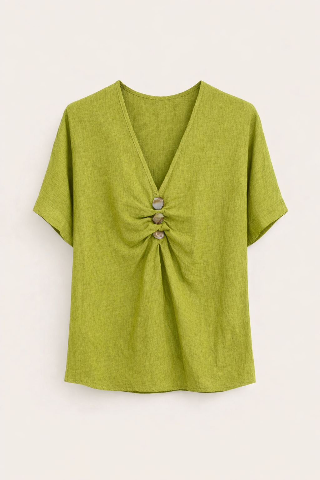 Aura Blouse Pistachio Green