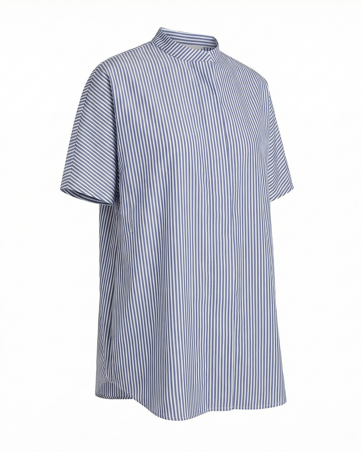 Lena | Camisa a Rayas Azul y Blanco