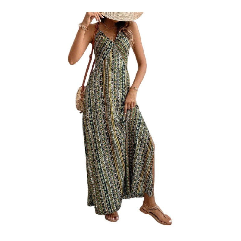 Vestido Largo Boho Estampado
