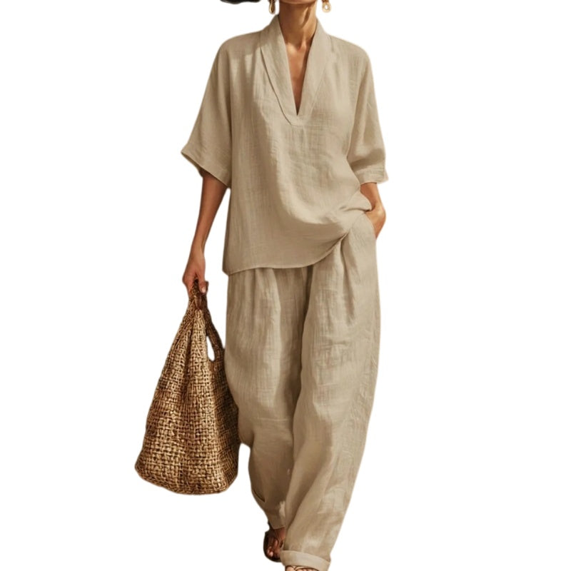Conjunto Lounge Mezcla de Lino