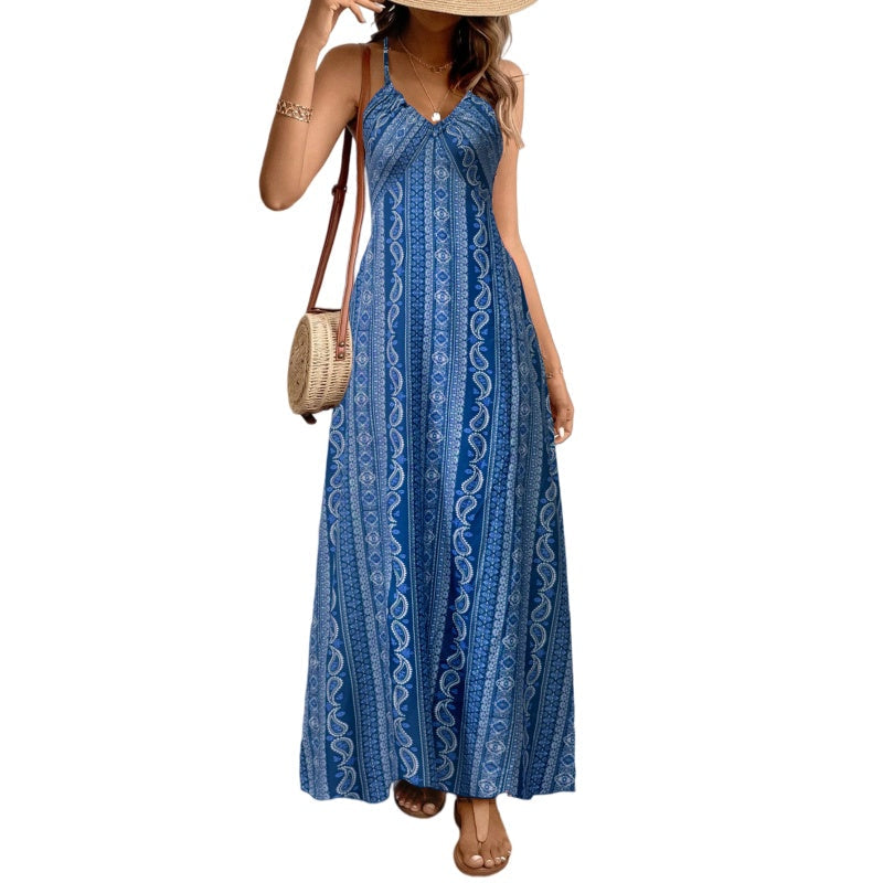 Vestido Largo Boho Estampado