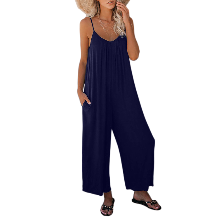 Peto Mono Wide-Leg Relajado