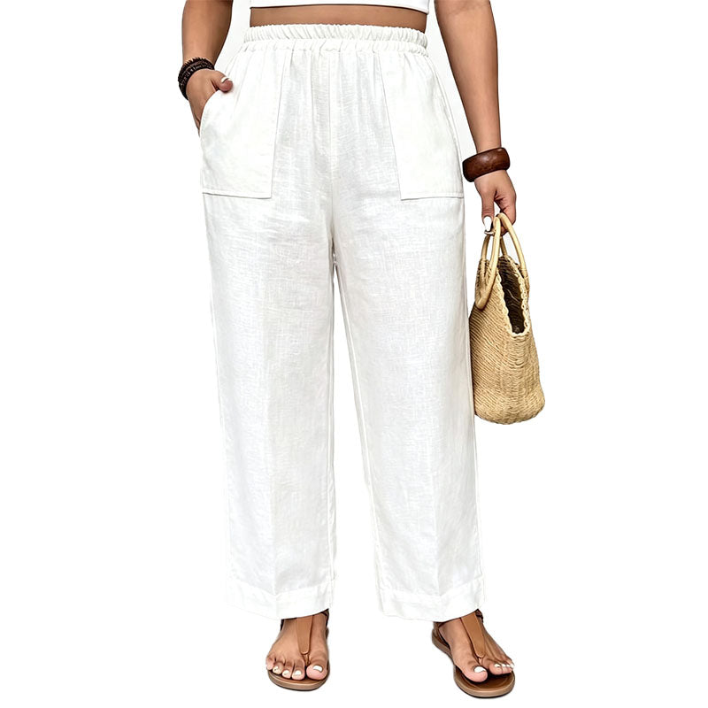 Pantalón Casual Recto Fluido