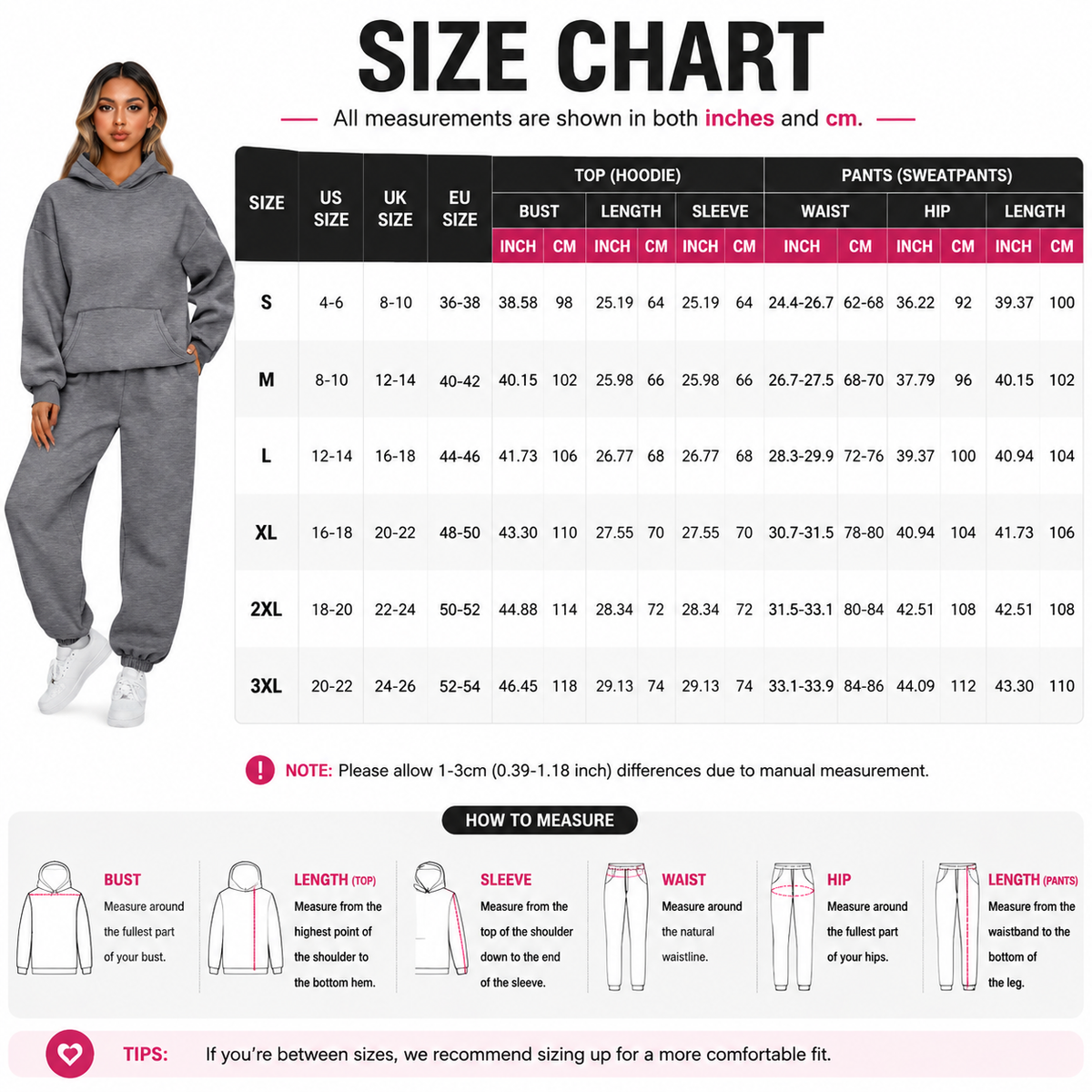 Conjunto Sudadera Oversize y Jogger