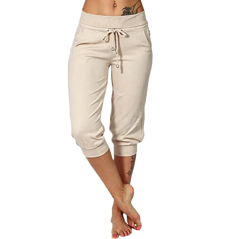 Pantalón Capri Lounge Relajado