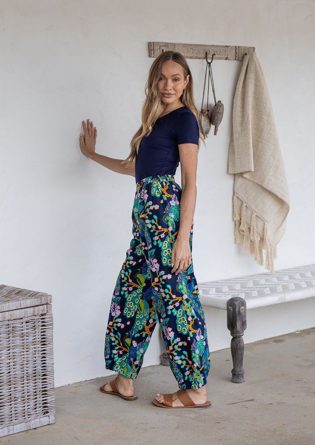 Greta Pants Peacock