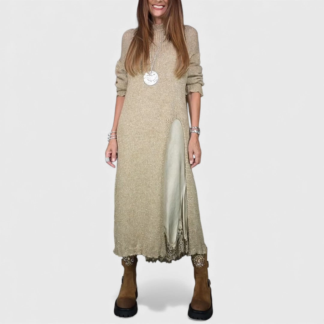 Laluna | Conjunto Vestido Largo Elegante