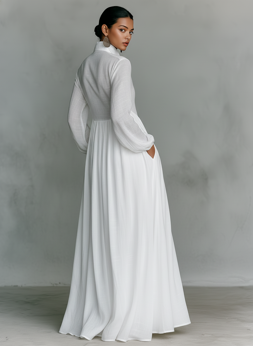 Celeste Flow Maxi Dress | Elvara House