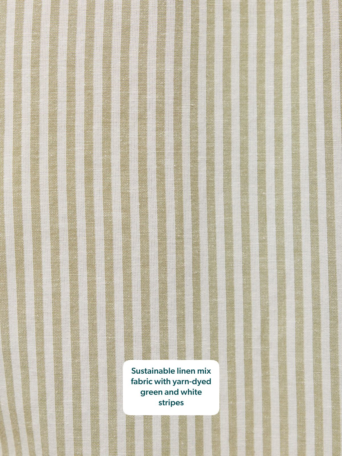 Diana Stripe Dress - Green & White