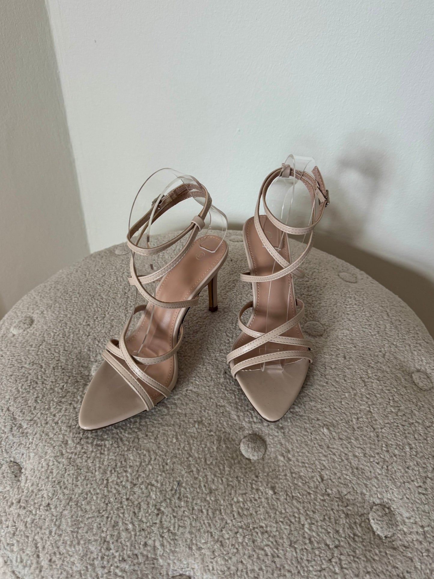 Tilda stiletter beige
