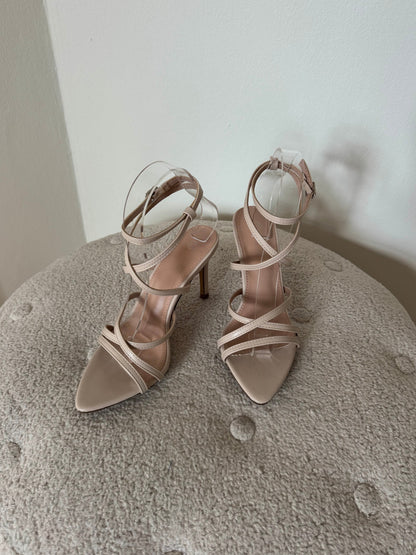 Tilda stiletter beige