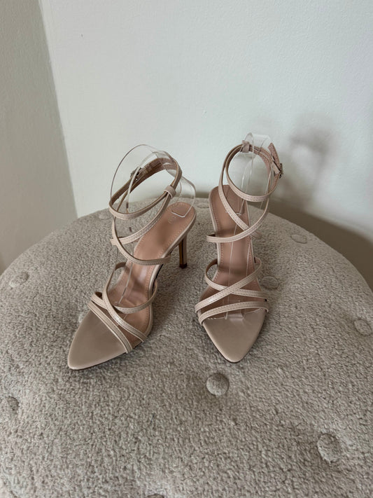 Tilda stiletter beige