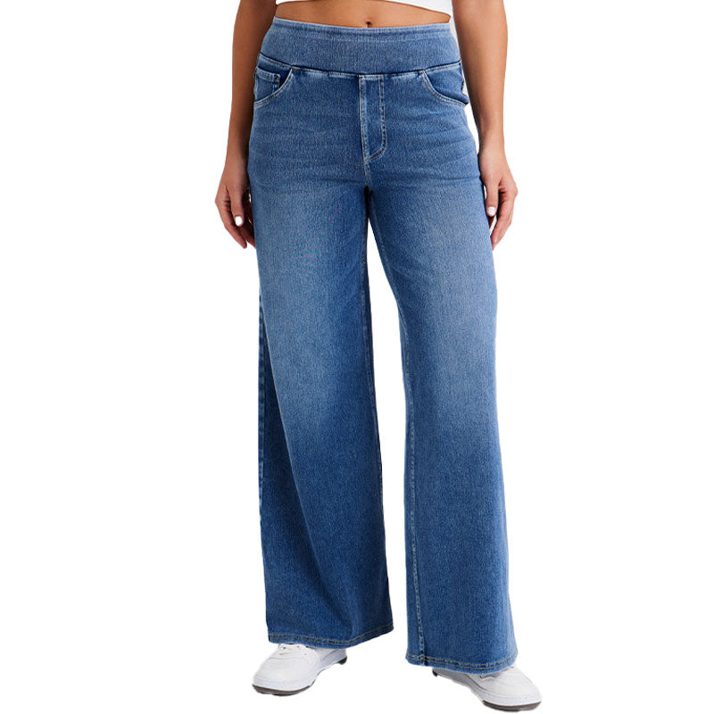 Vaqueros Wide-Leg de Tiro Alto