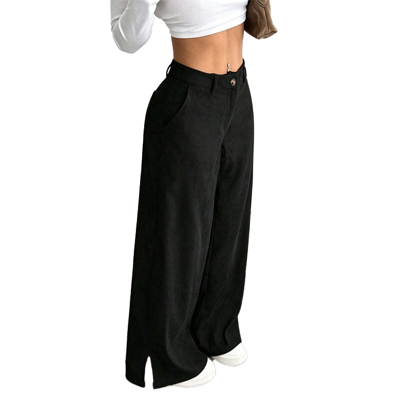 Pantalón Wide-Leg de Tiro Alto