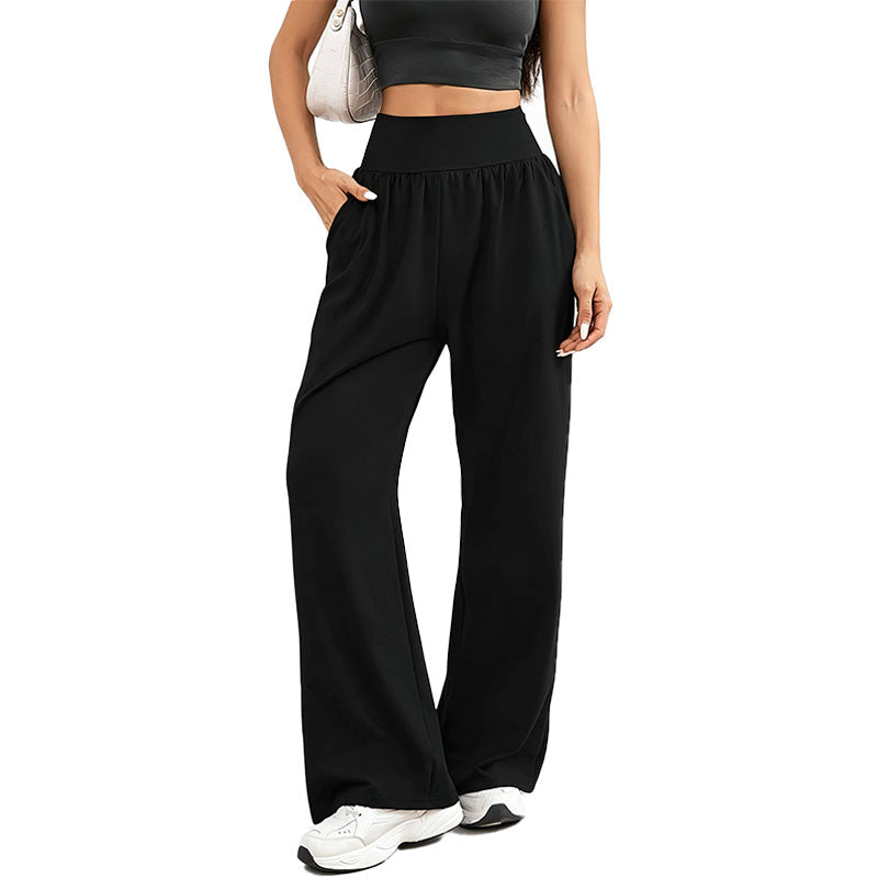Pantalón Wide-Leg Lounge de Tiro Alto