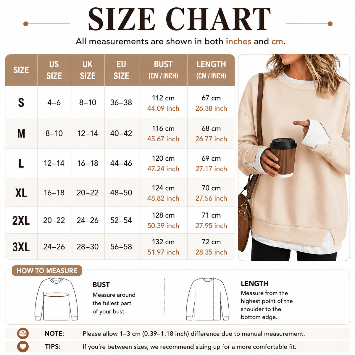 Sudadera Relajada con Detalle de Capas