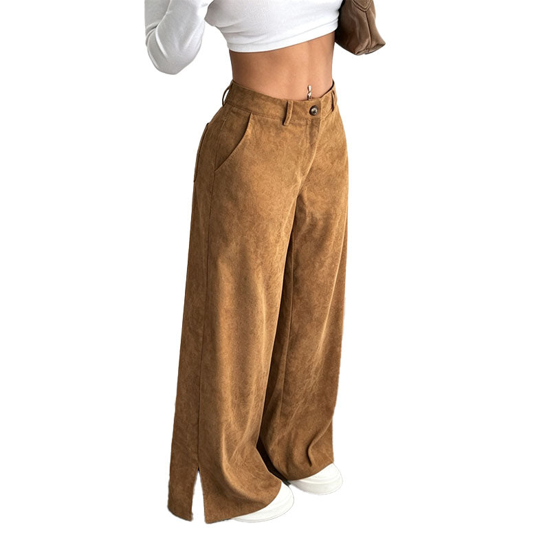 Pantalón Wide-Leg de Tiro Alto