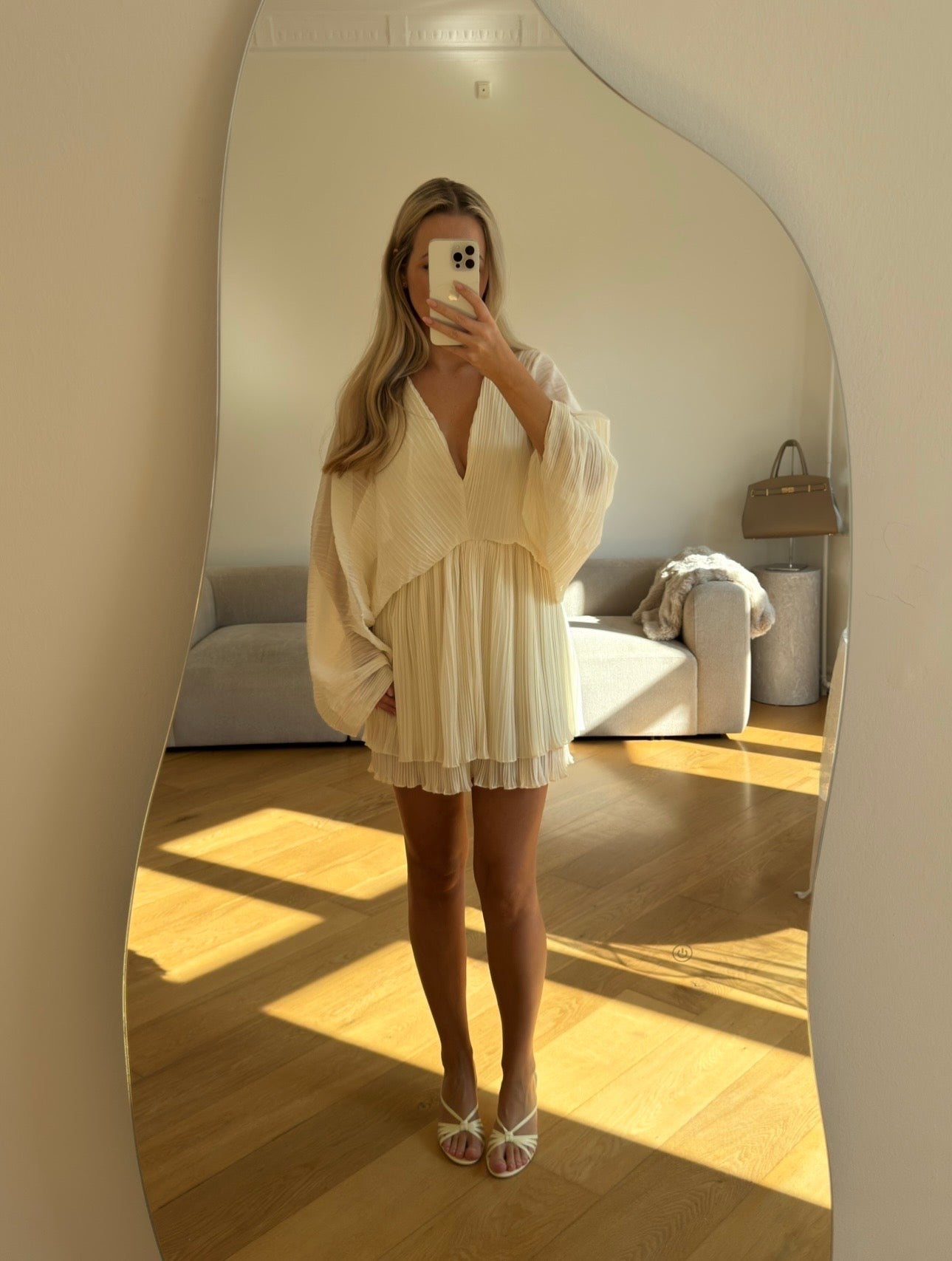 Esther kjole creme