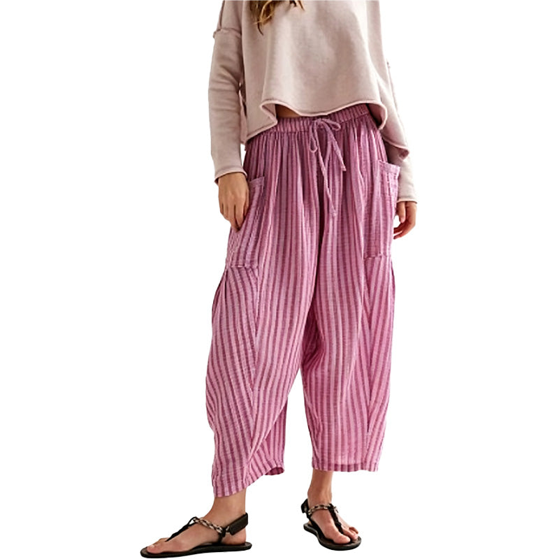 Pantalón Cargo Wide-Leg Relajado