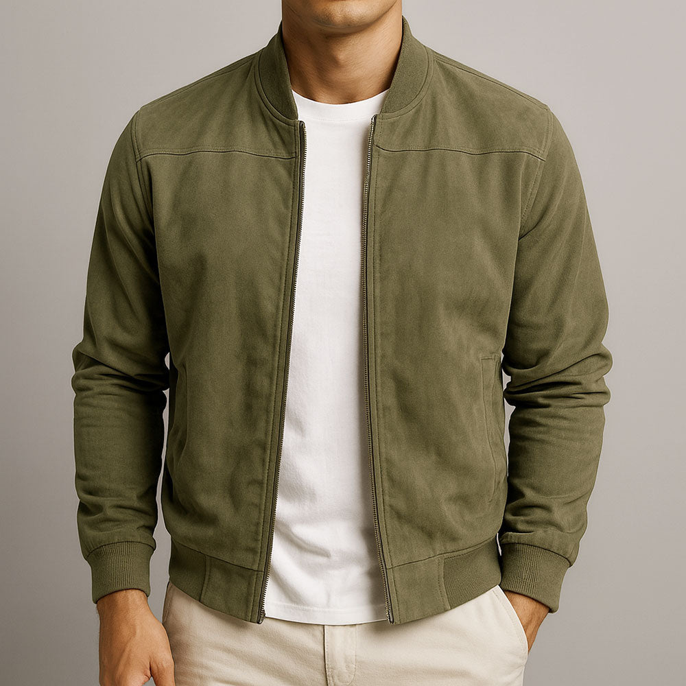 MEN'S SUEDE JACKET | Elvara House