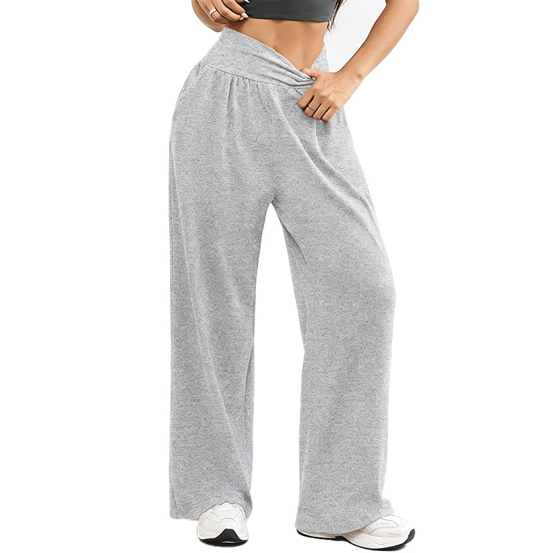Pantalón Wide-Leg Lounge de Tiro Alto