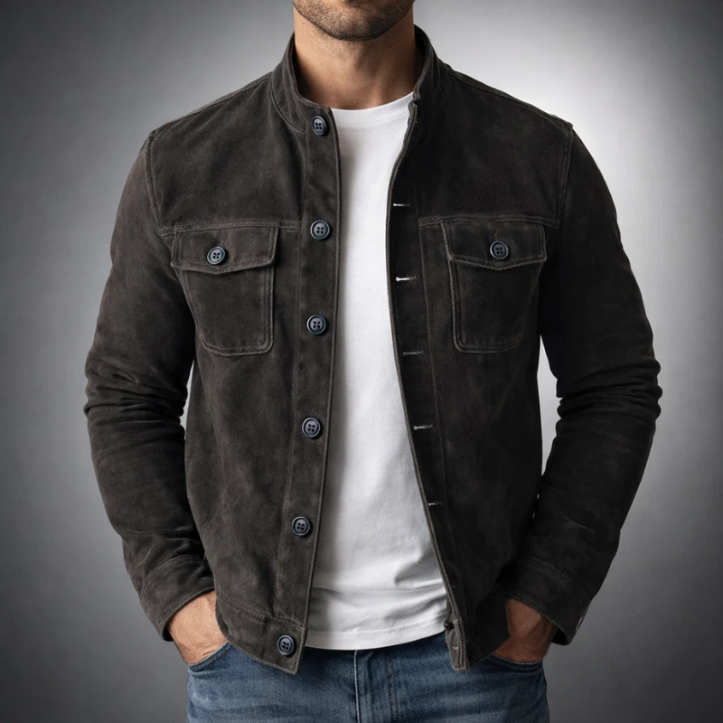 Halifax Suede Jacket | Elvara House