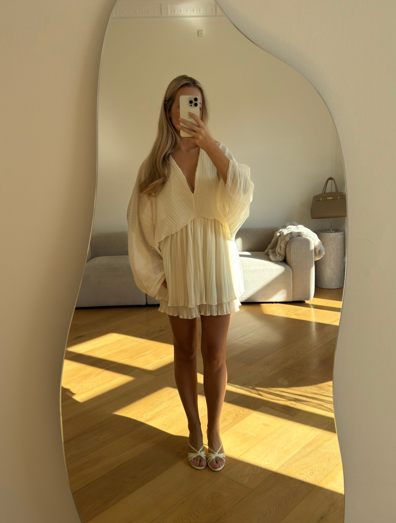 Esther kjole creme