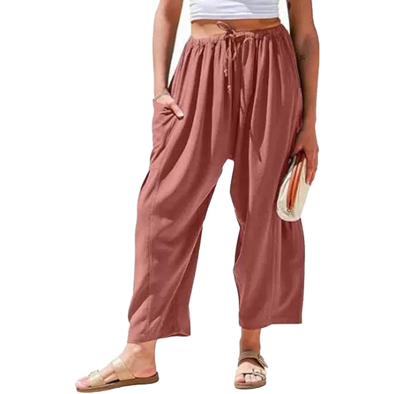 Pantalón Cargo Wide-Leg Relajado