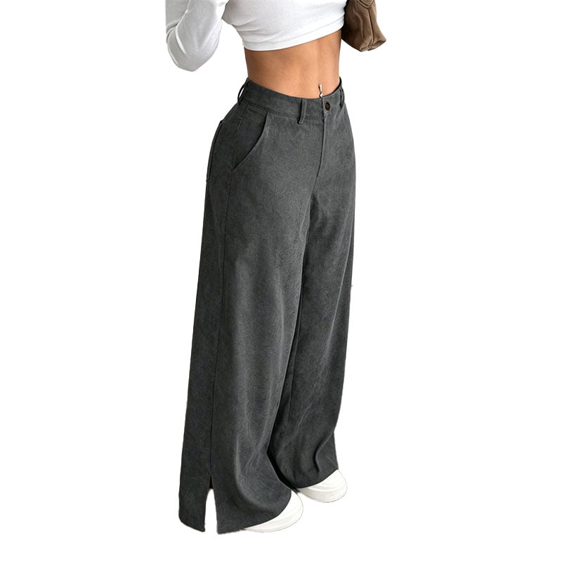 Pantalón Wide-Leg de Tiro Alto