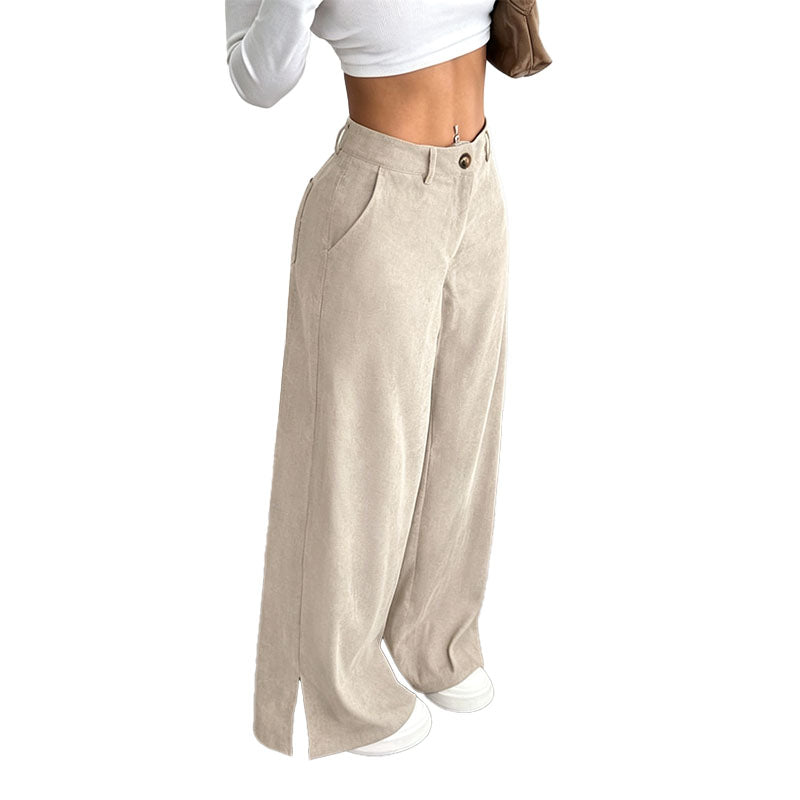 Pantalón Wide-Leg de Tiro Alto