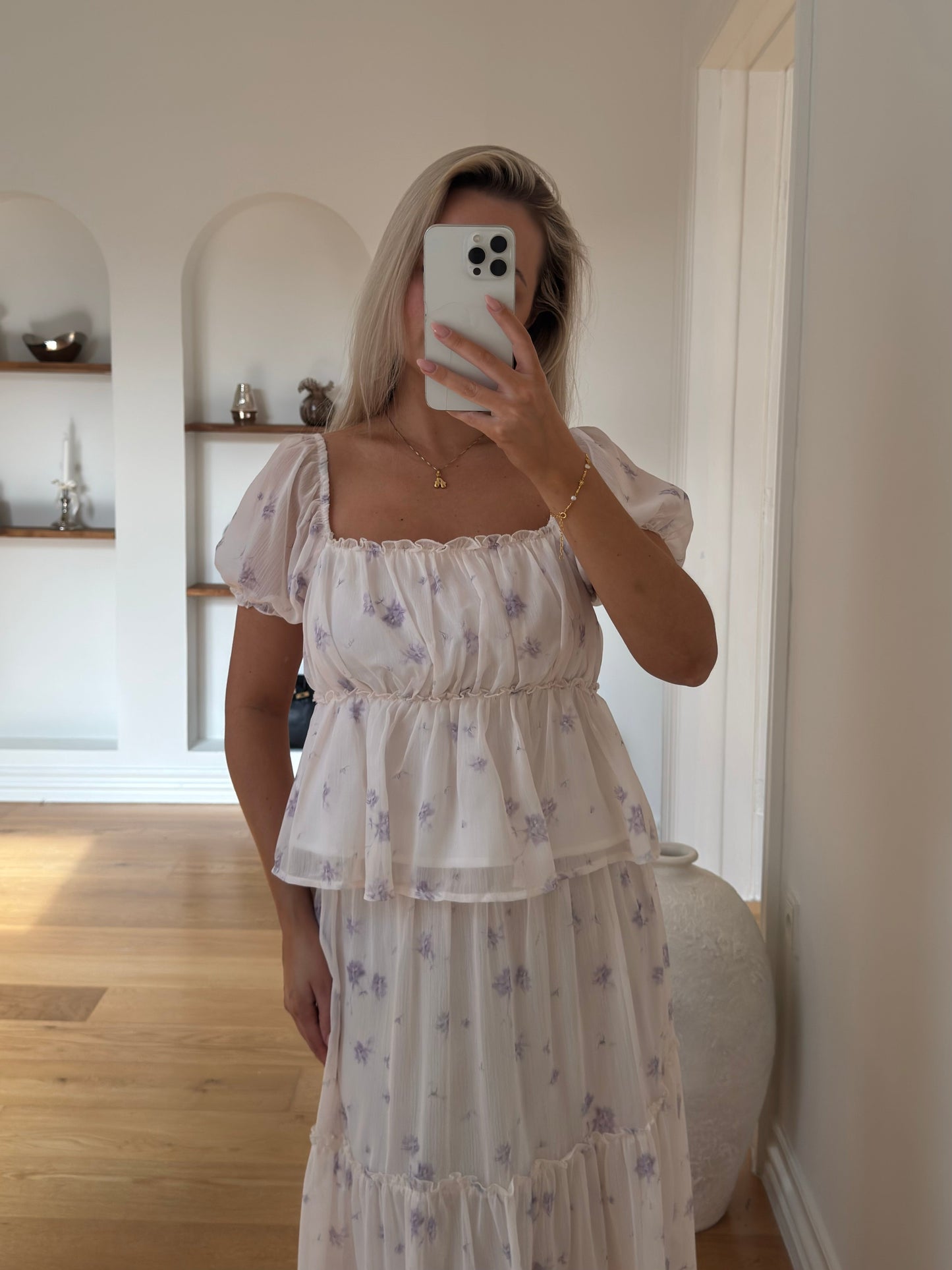 Ella nederdel creme