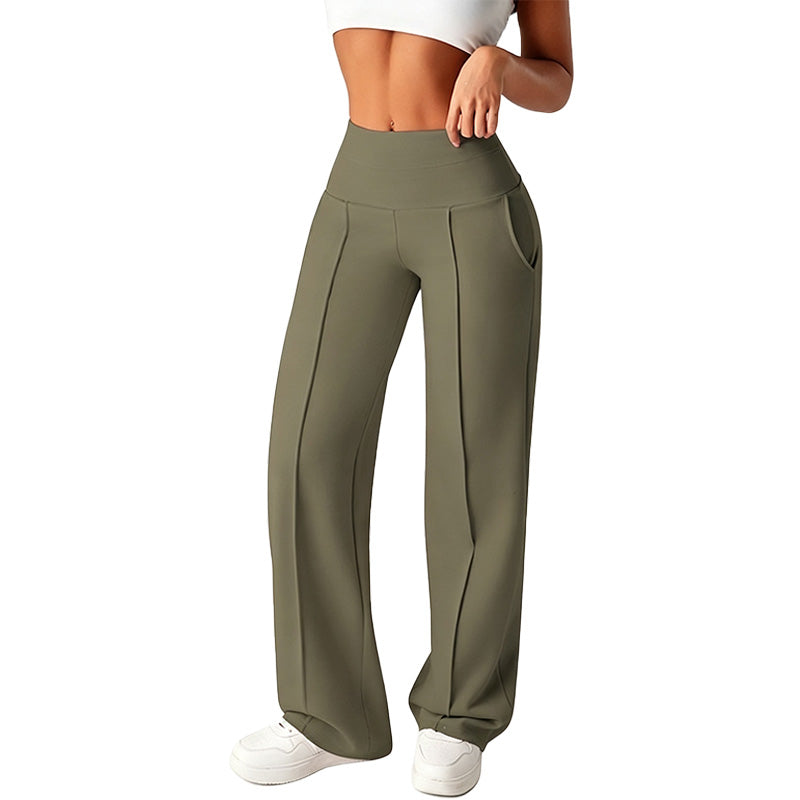 Pantalón Wide-Leg Fluido para el Día a Día