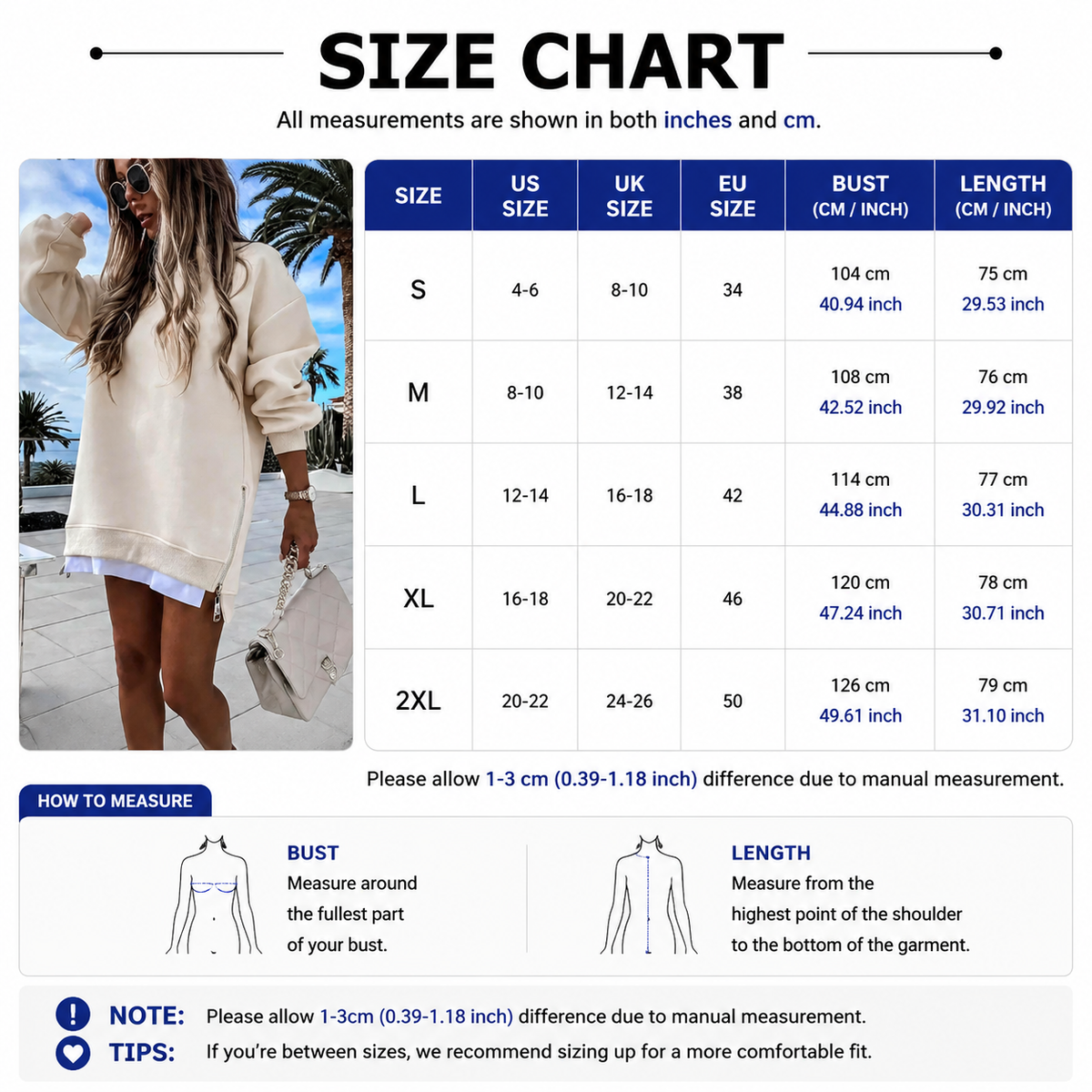 Sudadera Oversize con Detalle de Cremallera