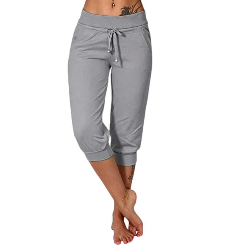 Pantalón Capri Lounge Relajado