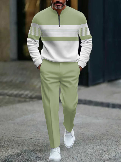 Timeless Zip-Neck Knit Sweater | Elvara House