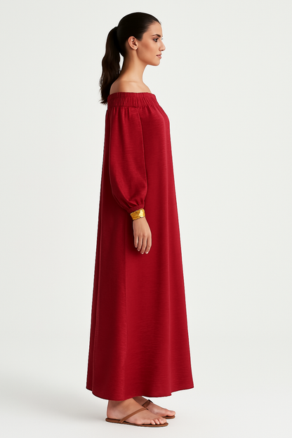 Kimberly Maxi Dress Red