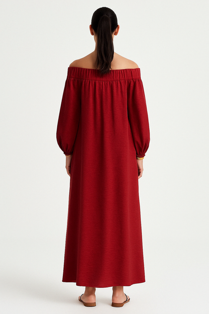 Kimberly Maxi Dress Red