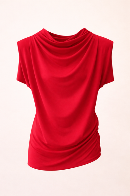 Elisa blouse red