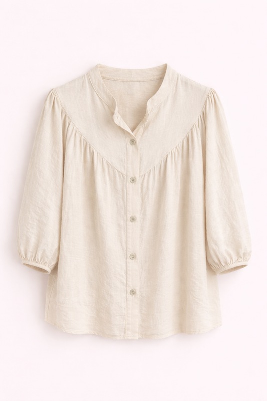 Clarisse shirt latte