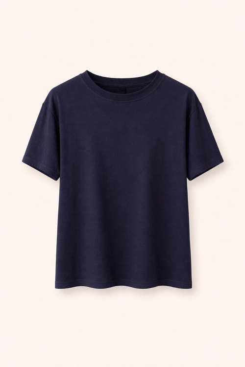 Emi t-shirt white navy